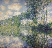 Claude Monet Poplars on the Banks of the River Epte painting